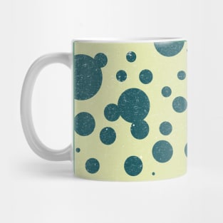 Ceramic Tile Dot Pattern Mug